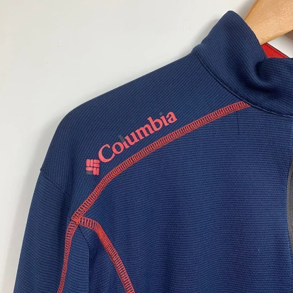 Columbia Men's Washington Senators Shotgun 1/4 Zip Long‎ Sleeve Pullover Size M - Picture 3 of 13